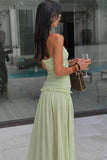 Lace-Detail Maxi Vacation Dress