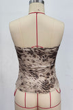 Strapless Ring-Detail Tank Top