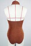 Twist Halter Bodysuit