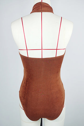 Twist Halter Bodysuit