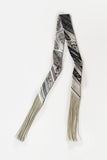 Printed Fringed Detail Scarf