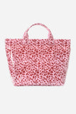 Striped Tote Bag with Handles