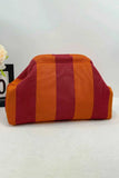 Geometric Stripe Cosmetic Bag