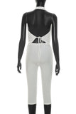 Halter Neck Pants Set