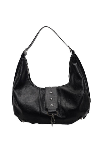 Star Stud Adjustable Strap Shoulder Bag