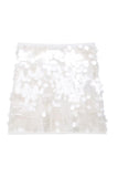 Sequin A-Line Mini Skirt