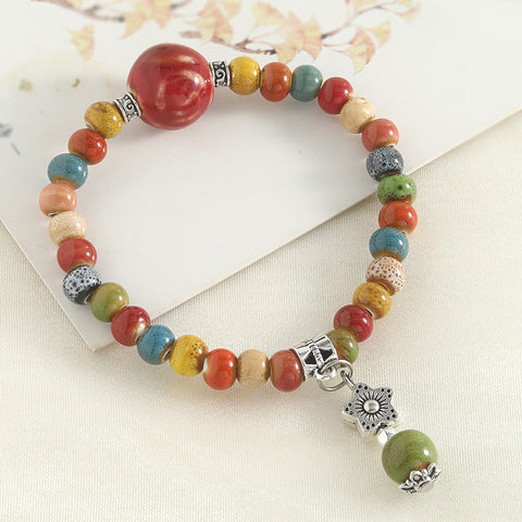 Multi-Shape Bead Bracelet