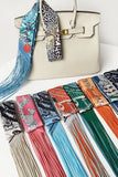 Printed Fringed Detail Scarf