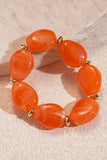 Chunky Oval Beaded Statement Bracelet