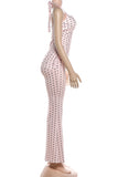 Halter Polka Dot Pants Set