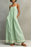 Strappy Maxi Casual Dress