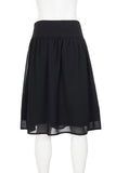 Embellished Waist Midi Skirt