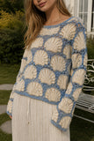 Shell Long Sleeve Blouse