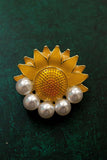 Nature-Inspired Decorative Brooch