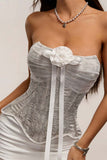 Strapless Corset Tank Top