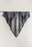 Paisley Print Fringed Scarf