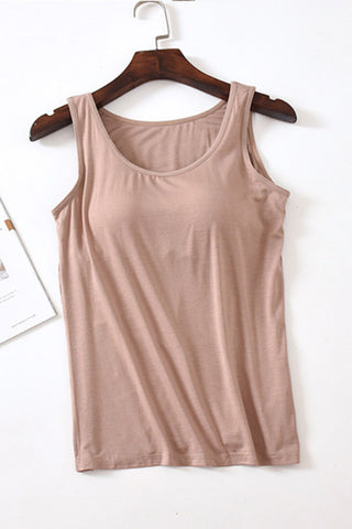 Built-In Bra Tank Top