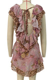 Ruffled Layered Vacation Dress