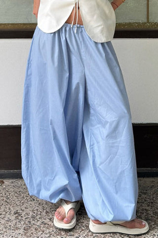 Elastic Waist Balloon Pants