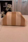 Geometric Stripe Cosmetic Bag