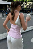 Halter Bow Detail Tank