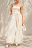 Elastic Waist Balloon Pants