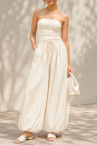 Elastic Waist Balloon Pants