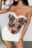 Lace Bow Off-Shoulder Cami