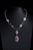 Turquoise Pendant Layered Necklace