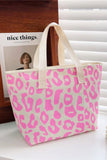 Leopard Print Large Everyday Tote