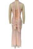 Elegant Strapless Evening Gown
