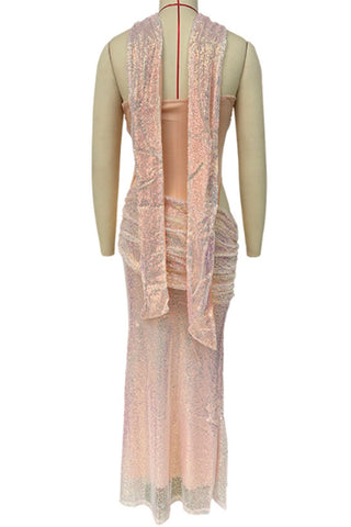 Elegant Strapless Evening Gown