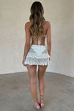 Crochet Halter Skirt Set