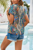 Bohemian V-Neck Blouse