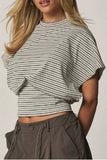 Striped Short-Sleeve T-Shirt