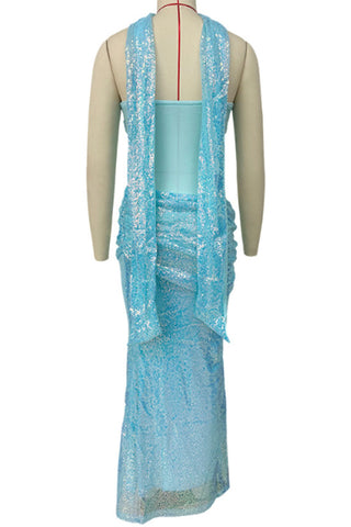 Elegant Strapless Evening Gown