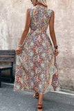 Paisley Layered Detail Romper
