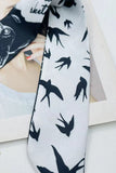 Floral Print Tie Waist Scarf Belt