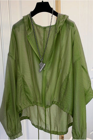 Hooded Sun Protection Jacket