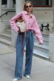 High-Waist Wide-Leg Jeans