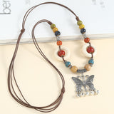 Beaded Pendant Necklace