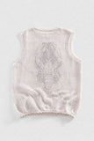 Graphic Lobster Mesh Tank Top