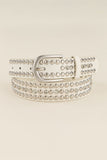 Studded Buckle Belt