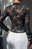 Lace Sleeve Ruched Sweetheart Top