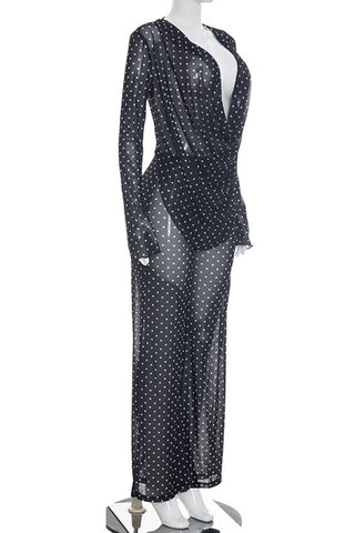 Polka Dot Pants Set