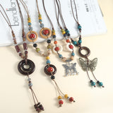 Beaded Pendant Necklace