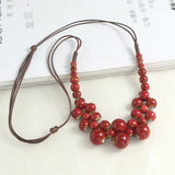 Beaded Statement Necklace