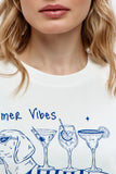 Graphic Print Crew Neck Short Sleeve Tee