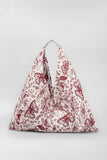 Graffiti Print Drawstring Tote
