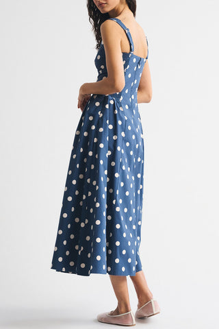Sleeveless Floral Midi Dress